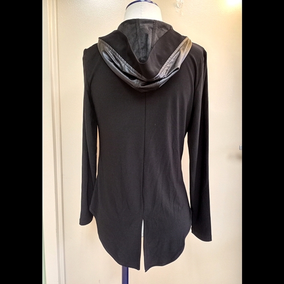 Bali Corp Hooded Zip Tunic Jacket Sweater - Picture 5 of 9